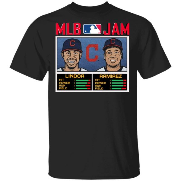 MLB Jam Indians Lindor And Ramirez Shirt, Hoodie, Tank 3