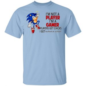 I’m Not Player I’m A Gamer Players Get Chicks I Get Bullied At School Shirt, Hoodie, Tank Apparel