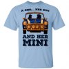 A Girl Her Dog And Her Mini Shirt, Hoodie, Tank 1