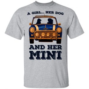 A Girl Her Dog And Her Mini Shirt, Hoodie, Tank 8