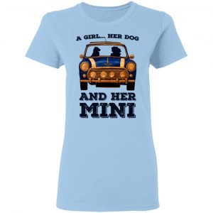A Girl Her Dog And Her Mini Shirt, Hoodie, Tank 9