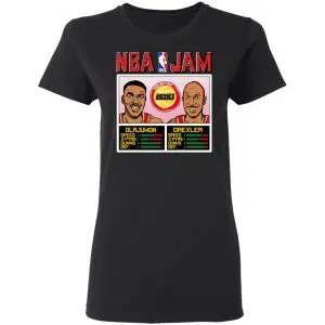 NBA Jam Rockets Olajuwon And Drexler Shirt, Hoodie, Tank 18
