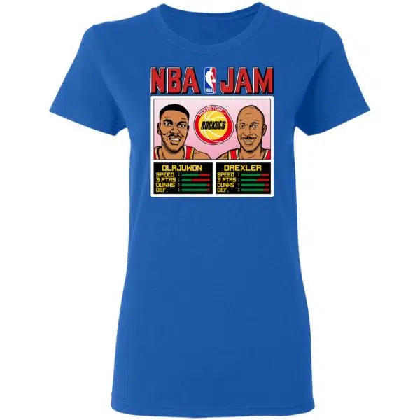 NBA Jam Rockets Olajuwon And Drexler Shirt, Hoodie, Tank 10