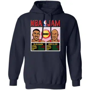 NBA Jam Rockets Olajuwon And Drexler Shirt, Hoodie, Tank 23