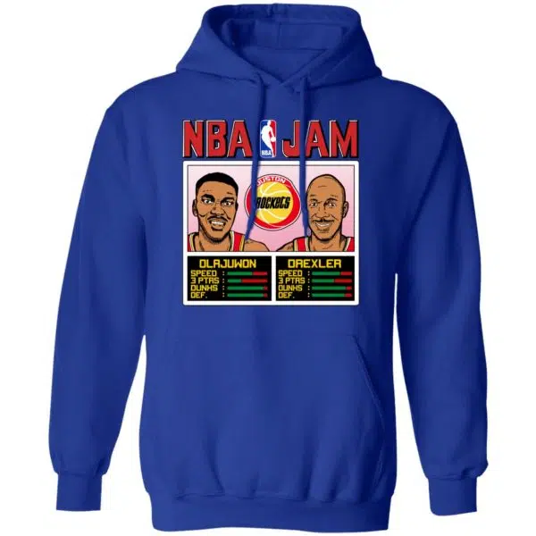 NBA Jam Rockets Olajuwon And Drexler Shirt, Hoodie, Tank 14