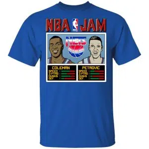 NBA Jam Nets Coleman And Petrovic Shirt, Hoodie, Tank 17