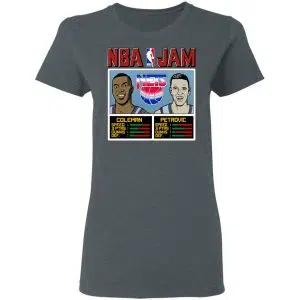 NBA Jam Nets Coleman And Petrovic Shirt, Hoodie, Tank 21