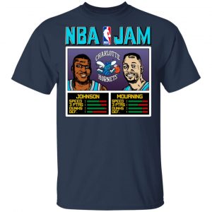 NBA Jam Hornets Johnson And Mourning Shirt, Hoodie, Tank Apparel 2