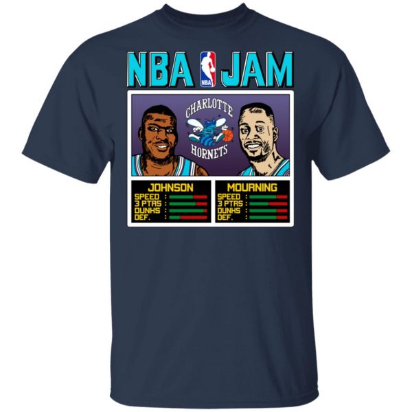 NBA Jam Hornets Johnson And Mourning Shirt, Hoodie, Tank Apparel 4