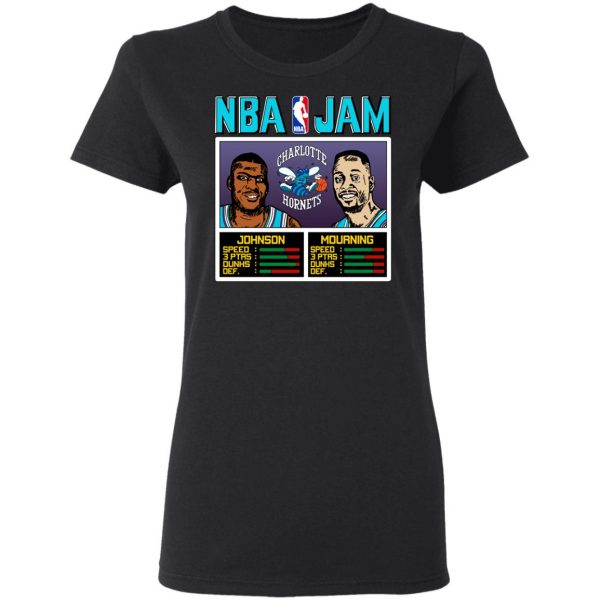 NBA Jam Hornets Johnson And Mourning Shirt, Hoodie, Tank Apparel 7
