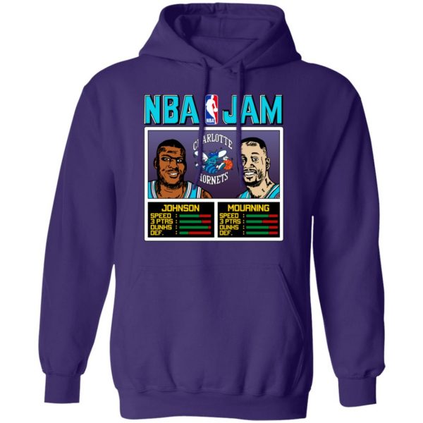 NBA Jam Hornets Johnson And Mourning Shirt, Hoodie, Tank Apparel 13
