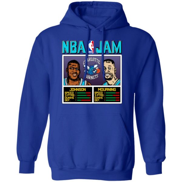 NBA Jam Hornets Johnson And Mourning Shirt, Hoodie, Tank Apparel 14