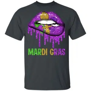 Mardi Gras Lip Biting Shirt, Hoodie, Tank 15