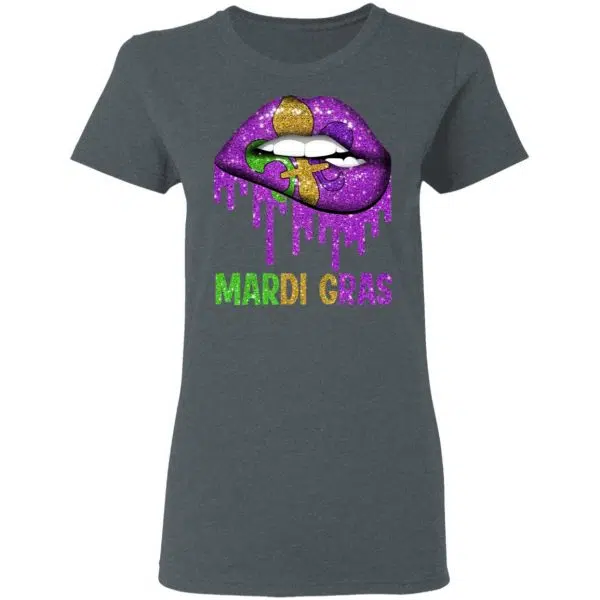 Mardi Gras Lip Biting Shirt, Hoodie, Tank 8
