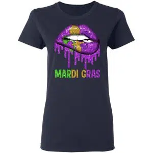 Mardi Gras Lip Biting Shirt, Hoodie, Tank 20