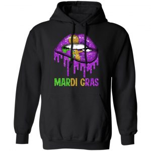 Mardi Gras Lip Biting Shirt, Hoodie, Tank 22