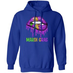 Mardi Gras Lip Biting Shirt, Hoodie, Tank 25