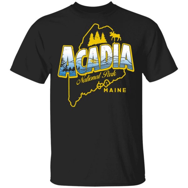 Acadia National Park Maine Shirt, Hoodie, Tank 3