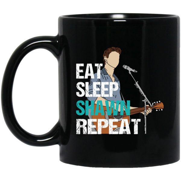 Eat Sleep Shawn Repeat Mug 3