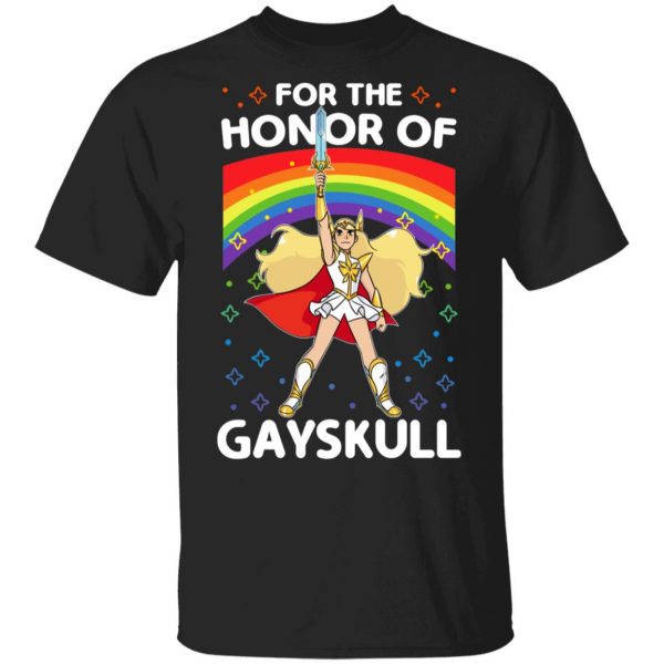 For The Honor Of Gayskull Shera Shirt, Hoodie, Tank Apparel 3