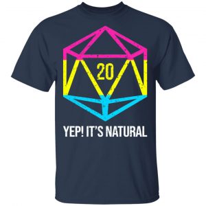It's Natural 20 Pansexual Flag Pride LGBT Right Saying Shirt, Hoodie, Tank 16