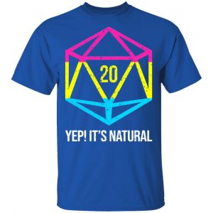 It's Natural 20 Pansexual Flag Pride LGBT Right Saying Shirt, Hoodie, Tank 17