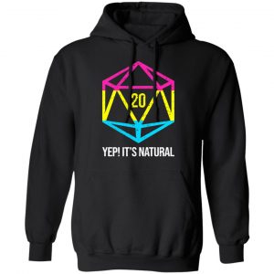 It's Natural 20 Pansexual Flag Pride LGBT Right Saying Shirt, Hoodie, Tank 22