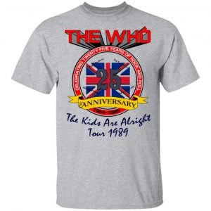 The Who 25 Anniversary The Kids Are Alright Tour 1989 Shirt, Hoodie, Tank 16