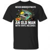 Never Underestimate An Old Man With Vinyl Records Shirt, Hoodie, Tank 2