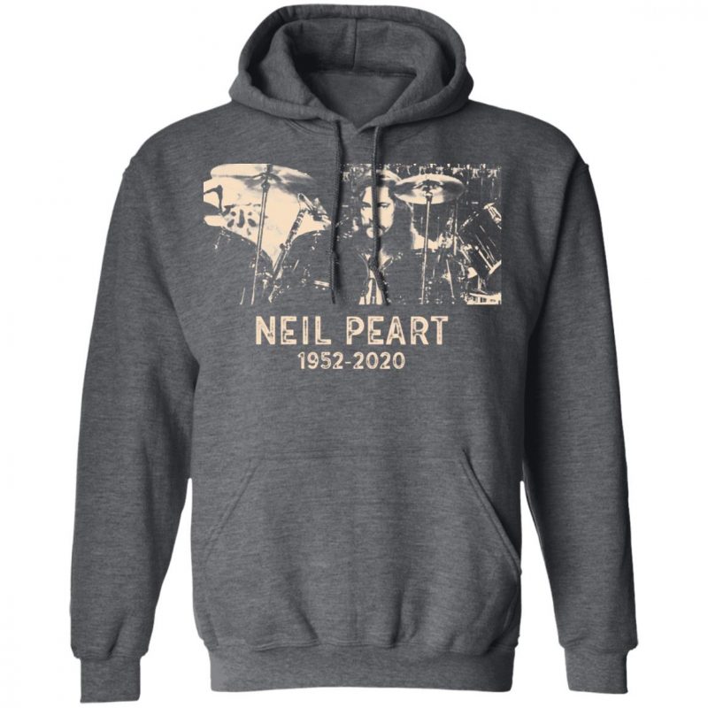 FerociTees Rest In Peace Peart RIP Hoodie – Tribute To Legendary Drummer Neil Peart, Unisex Adult Hooded Sweatshirt - View #6