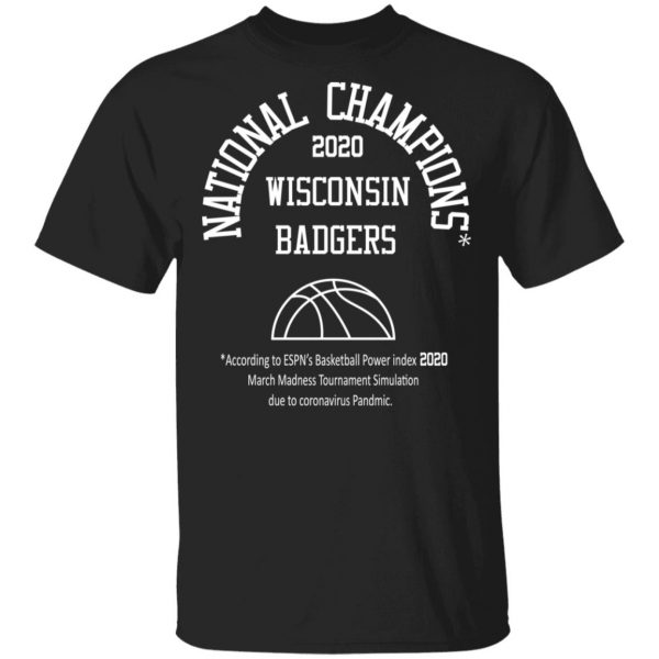 National Champions 2020 Wisconsin Badgers Shirt, Hoodie, Tank 2