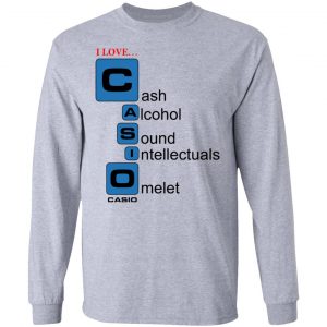 I Love Casino Cash Alcohol Sound Intellectuals Omelet Shirt, Hoodie, Tank 20