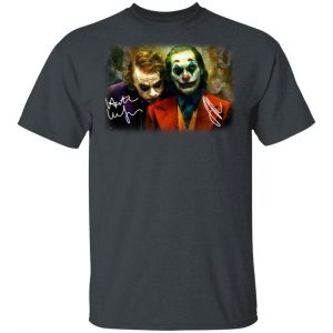 Joaquin Phoenix Joker Vs Heath Ledger Joker Shirt, Hoodie, Tank 8
