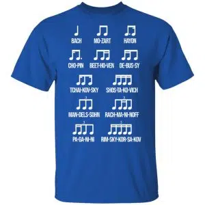 Composer Rhythm Music Gift Bach Mozart Beethoven Chopin Camiseta Shirt, Hoodie, Tank 17