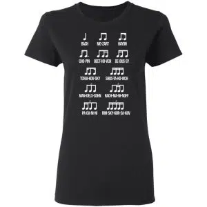 Composer Rhythm Music Gift Bach Mozart Beethoven Chopin Camiseta Shirt, Hoodie, Tank 18