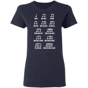 Composer Rhythm Music Gift Bach Mozart Beethoven Chopin Camiseta Shirt, Hoodie, Tank 20