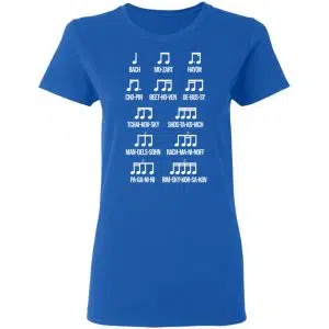 Composer Rhythm Music Gift Bach Mozart Beethoven Chopin Camiseta Shirt, Hoodie, Tank 21