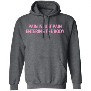 Pain Is Just Pain Entering The Body Shirt, Hoodie, Tank 24