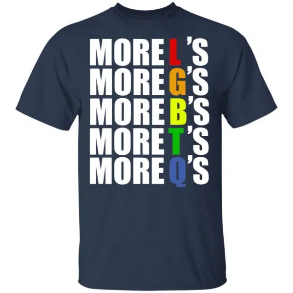 More LGBTQ's Pride Shirt, Hoodie, Tank 5