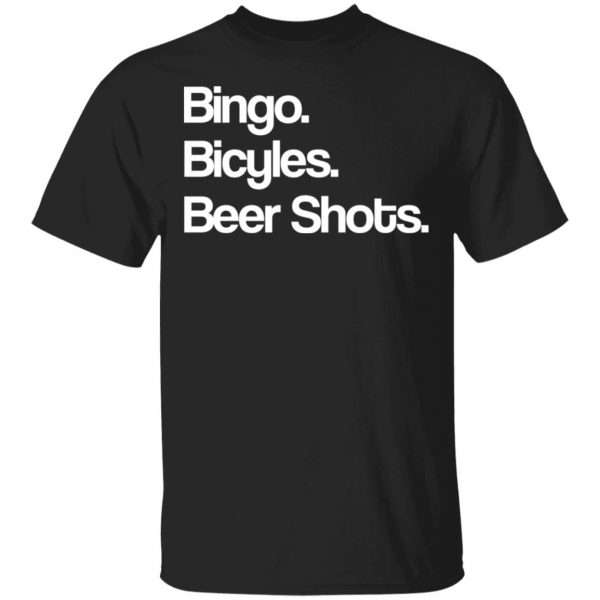 Bingo Bicycles Beer Shots Shirt, Hoodie, Tank 3