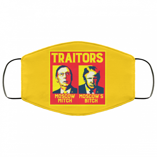 Traitors Ditch Moscow Mitch Face Mask Face Mask 3
