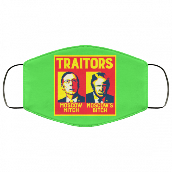 Traitors Ditch Moscow Mitch Face Mask Face Mask 12