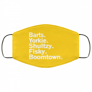 Barts Yorkie Shultzy Fisky Boomtown Face Mask Face Mask