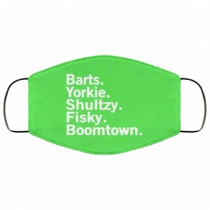 Barts Yorkie Shultzy Fisky Boomtown Face Mask 29