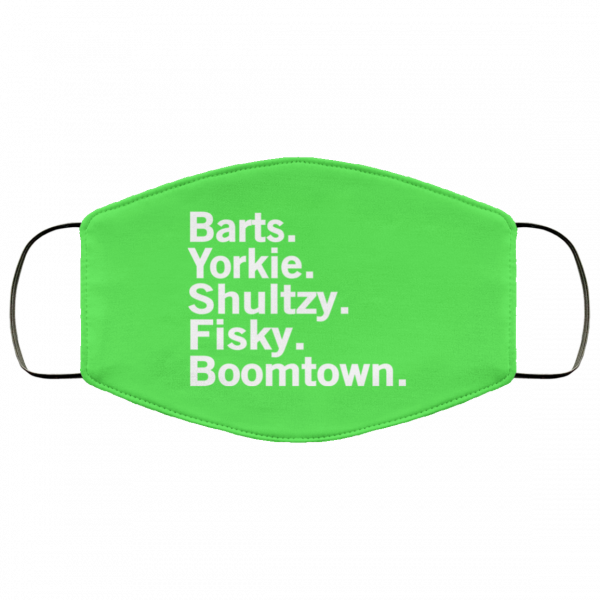 Barts Yorkie Shultzy Fisky Boomtown Face Mask Face Mask 5