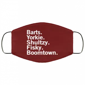 Barts Yorkie Shultzy Fisky Boomtown Face Mask 30