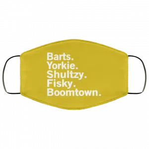 Barts Yorkie Shultzy Fisky Boomtown Face Mask 32