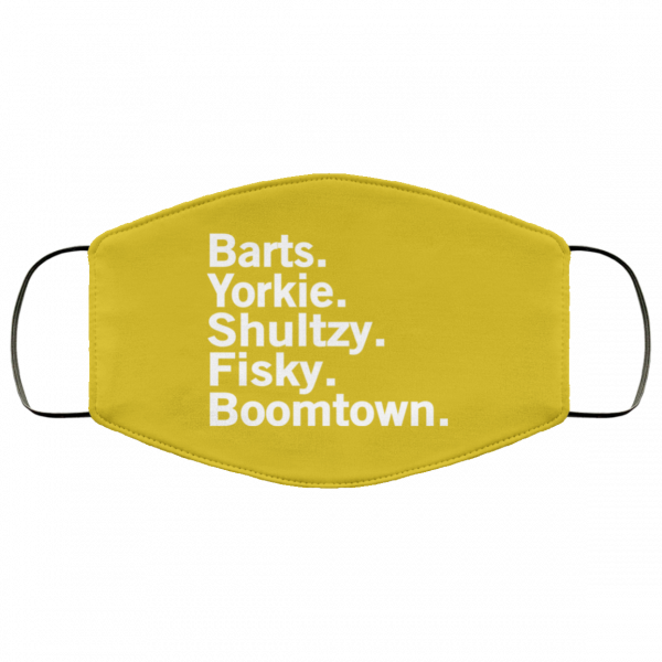 Barts Yorkie Shultzy Fisky Boomtown Face Mask Face Mask 8