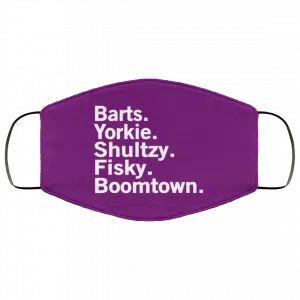 Barts Yorkie Shultzy Fisky Boomtown Face Mask 35