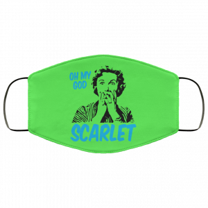 Oh My God Scarlet Face Mask 37